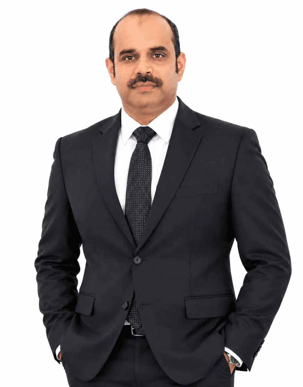 Portrait of Noushad Keelath, Managing Partner of Smile Hypermarket